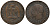 Франция 5 сантимов 1854 BB, Наполеон III (1852-1870) KM 777.3, Le Franc 116.10 бронза 34-1216