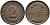 ГЕРМАНИЯ 2 РЕЙХСПФЕННИГА 1924 J KM 38, J. 314 бронза 4387-1144