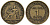 Франция 1 франк 1923 тип Chambres de Commerce KM 876, Le Franc 218.5 алюминиевая бронза 4128-314