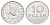 Венгрия 10 филлеров 1989 BP KM 572 алюминий UNC 4627-1045