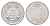 ГДР 50 пфеннигов 1958 год-тип KM 12.1 алюминий 3459-811