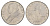 Ватикан 100 лир 1956 Пий XII (1939-1958) KM 55 нержавеющая сталь UNC 4652-825