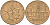 Франция 10 франков 1980 тип Матье KM 940, Le Franc 365.15-16 никель латунь 4599-1026