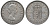 Великобритания 1 шиллинг 1955 Елизавета II (1952-2022), Шотландский герб KM 905, Spink 4148 медно-никель 4122-1015