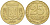 УКРАИНА 25 КОПЕЕК 1992 KM 2.1а латунь 4513-657