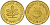 ФРГ 5 пфеннигов 1990 A J.382, KM 107 сталь плакированная латунью    4598-1064