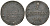 Тоскана 5 кваттрини 1830 отверстие C 65 медь 110-853