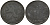 Бельгия 1 франк 1945 Belgie - Belgique, Леопольд III (1934-1947), германская оккупация, Вторая мировая война KM 128 цинк 4161-551