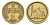 Египет 10 пиастров 1992 KM 732 латунь UNC 4673-621