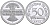 Германия 50 пфеннигов 1922 E J. 301, KM 27 алюминий PROOF 00-817-50