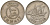 Кувейт 100 филсов 1975 AH 1395, парусник KM 14 медно-никель 4161-232