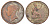 Великобритания 1 пенни 1853 Виктория (1837-1901) KM 739, Spink 3948 медь 4653-916