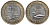Португалия 200 эскудо 1997 EXPO-98, дельфины KM 694 биметалл 4536-912