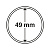 Капсулы круглые – 49 мм, упаковка 10 шт. Leuchtturm. 331281