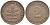 ФРГ 2 ПФЕННИГА 1959 F KM 106, J. 381 бронза 116-313