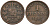 Бавария 1 пфенниг 1865 Людвиг II (1864-1886) KM 856 медь 4136-1254