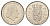Нидерланды 2 1/2 гульдена 1972 Юлиана (1948-1980) KM 191 никель 4683-913