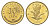 Хорватия 10 лип 1997 нечетный год KM 6 сталь плакированная латунью UNC 4659-712