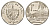Куба 1 песо 1998 хижины Гуама KM 579 сталь плакированная никелем 4646-443
