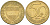 Австрия 50 грошей 1961 KM 2885 алюминиевая бронза 4567-411