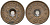 Дания 1 эре 1936 Кристиан X (1912-1947) KM 826 бронза 4147-432