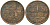 Нидерланды 1 цент 1922 Вильгельмина (1890-1948) KM 152 бронза 4576-1053