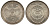 ФРГ 5 МАРОК 1973 G, 125 ЛЕТ ФРАНКФУРТСКОМУ ПАРЛАМЕНТУ KM 137, J. 412 серебро 413-4813