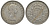 Великобритания 1/2 кроны 1958 Елизавета II (1952-2022) KM 907, Spink 4145 медно-никель 4125-232