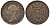 Великобритания 1 пенни 1844 Виктория (1937-1901) KM 727, Spink 3920 серебро PROOFLIKE 1523-1345