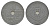 Бельгия 25 сантимов 1942 Belgie - Belgique, Леопольд III (1934-1947), германская оккупация, Вторая мировая война KM 132 цинк 4619-843