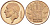 БЕЛЬГИЯ 50 САНТИМОВ 1991 BELGIQUE, БОДУЭН I (1951-1993) KM 148.1 бронза 214-647