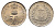 Индия 50 пайс 1973 ФАО - Выращивать больше еды KM 62 медно-никель UNC 4688-1214
