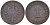 Германия 1 пфенниг 1876 старогербовка KM 1 медь      4596-247