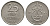 Швеция 25 эре 1965 U, Густав VI Адольф (1950-1973) KM 836 медно-никель 75-821