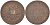 Австрия 1 крейцер 1851 B, Франц Иосиф I (1848-1916) KM 2185 медь 4586-452