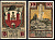 Бернбург (Анхальт) 10 пфеннигов 1921 Mehl Grabowski 95.1a бумага UNC (пресс) 7556-47-3-1