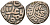 Индия 2 гани 1308 (AH711) Делийский Султанат, Alu ed-din Muhammad Shab II (1295-1315) Goron/Goenka D 233, Mitchiner 2569 биллон 192-764