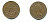 Великобритания 1/2 пенни 1964 Елизавета II (1952-2022) KM 896, Spink 4158 бронза 23-1343