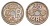 Дания 25 эре 1946 N, Кристиан X (1912-1947) KM 823 медно-никель 4654-732