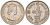 Гонконг 1 доллар 1960 KN, Елизавета II (1952-) KM 31.1 медно-никель 4590-936