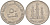 ОАЭ 50 филсов 1973 AH 1393, нефтяные вышки KM 5 медно-никель 3853-141