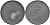 Бельгия 5 франков 1943 BELGES, немецкая оккупация KM 129.1 цинк    4592-1224
