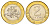 Литва 2 лита 2008 KM 112 биметалл UNC 4624-725