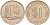 Малайзия 1 ринггит 1971 KM 9 медно-никель UNC 4527-1233