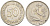 ФРГ 50 ПФЕННИГОВ 1967 J KM 109.1, J. 384 медно-никель 4396-1663