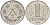 ГДР 1 пфенниг 1975 A KM 8.1 алюминий 112-534