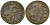 ЛИТВА 1 ШИЛЛИНГ 1660-1666 ЙОХАН КАЗИМИР (ЯН II КАЗИМИР 1648-1668) KM 50 медь 99-1041