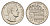 Монако 1/2 франка 1979 Ренье III (1949-2005) KM 145 никель 4169-719