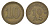 Германия игровой жетон в 10 пфеннигов ND с отметкой AS латунь 4636-1255