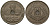 Бельгия 25 сантимов 1938 Belgie - Belgique KM 115 никель латунь 4512-1046